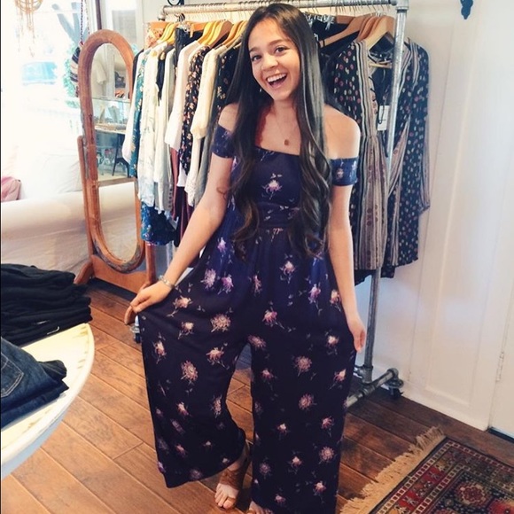 FP navy combo jumpsuit