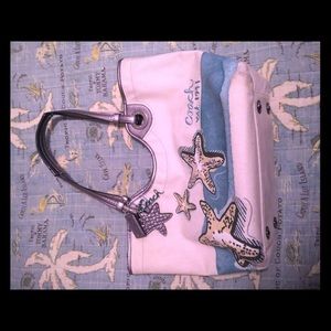 Coach seaside beach tote
