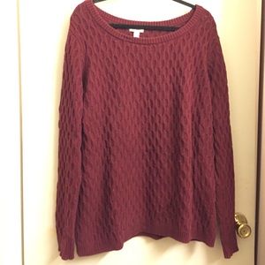 2XL Maroon sweater, used