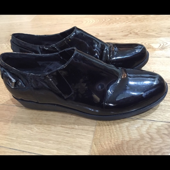 Cole Haan Callie Black Slip-On Waterproof Bootie