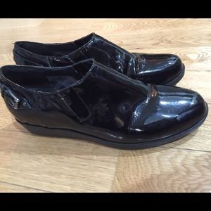 Cole Haan Callie Black Slip-On Waterproof Bootie