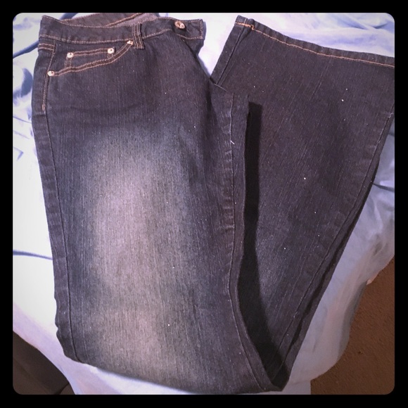 Dark denim with a bit of sparkle