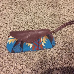 Pendleton Wool Clutch