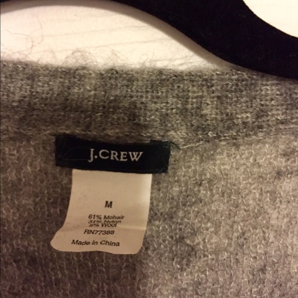 J. Crew grey cardigan - Picture 2 of 4