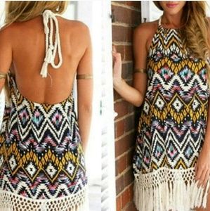 Aztec Cover Up & Sundress NWT