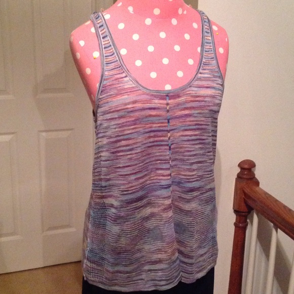 Racer back knit t.