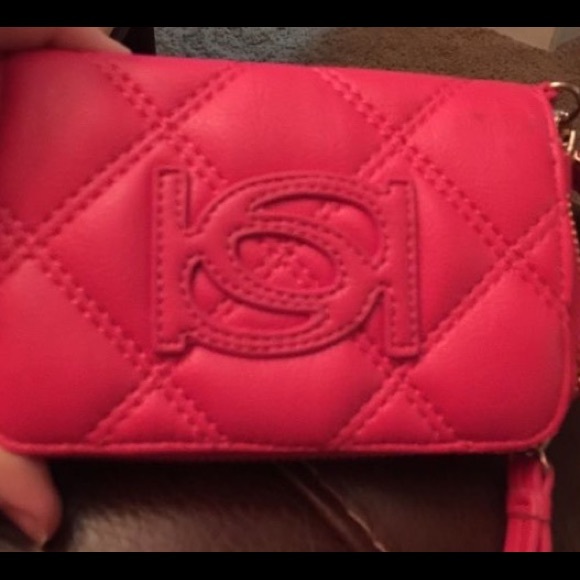 Red Wristlet by Bebe