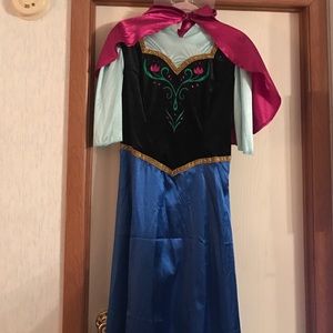Adult Deluxe Frozen Anna Costume With Wig