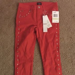 NWT red Hudson jeans size 14