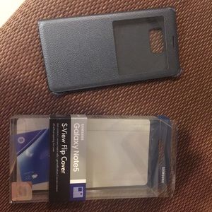 Samsung galaxy note 5 S-View flip cover