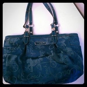 Coach bag/purse rare horse and carriage bag
