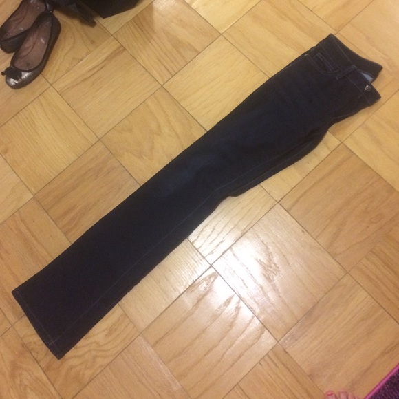 Joe's jeans dark mini boot 26