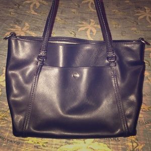 Black Coach tote