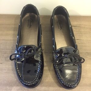*FINAL MARKDOWN! Clarks Patent Leather Moccasins