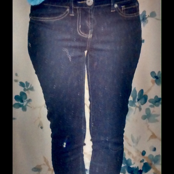 SOLD Mudd Skinny Jeans Size 3 Dark Wash - Picture 3 of 4