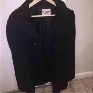 bethany mota wool coat