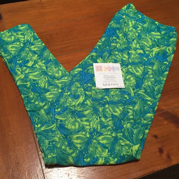 Lularoe TC Lilly print Leggings