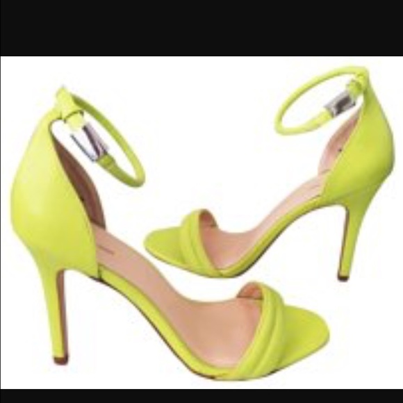 Paul Gurung for Target neon heels