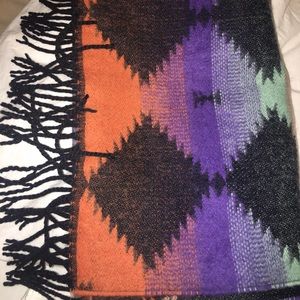 Very soft and warm colorful scarf 💕