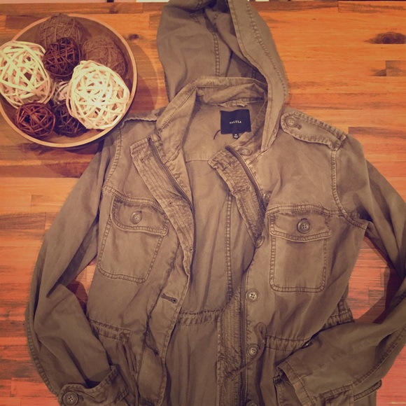 SOLD Aritzia Talulah Army Jacket Sz XS - Picture 1 of 4
