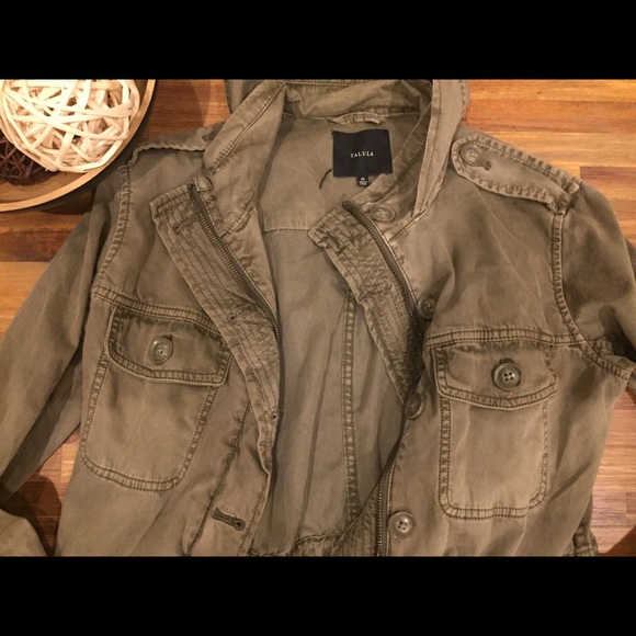 SOLD Aritzia Talulah Army Jacket Sz XS - Picture 4 of 4