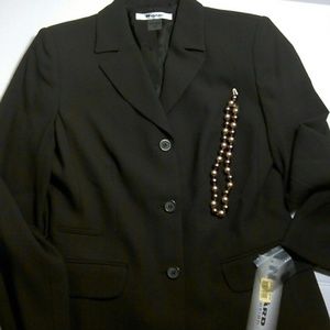 🆕🆕🌟🌟Nygard brown suit jacket blazer sz:8-nwts