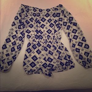 Show Me Your MuMu off the shoulder romper