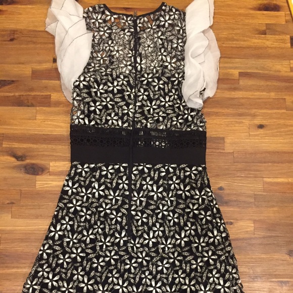 SOLD Similar to Self Portrait Black Dress XS - Picture 2 of 3