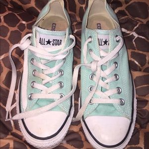 Tiffany colored Converse