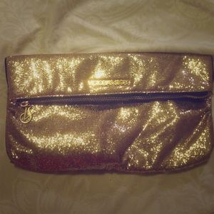 Victoria's Secret Gold Bag