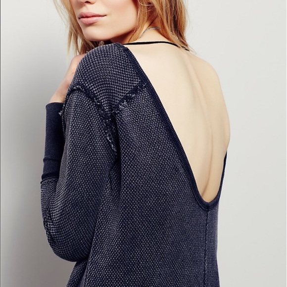 Oversized Free People Thermal Pullover - Picture 3 of 4