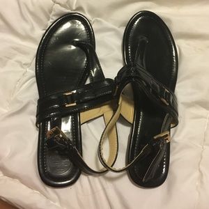 Black Tory Burch sandals