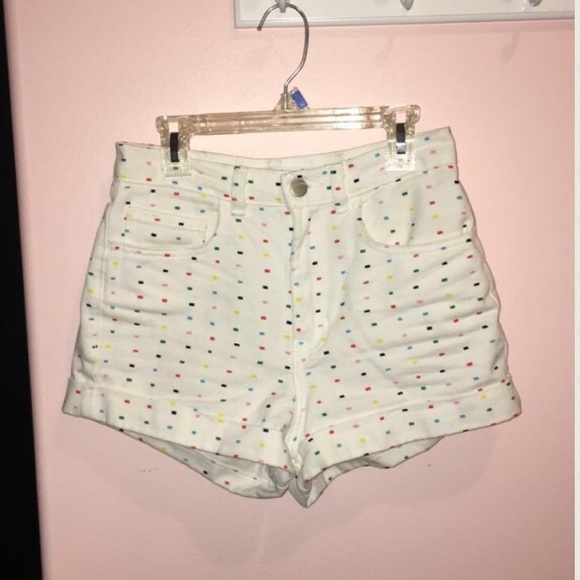 American apparel high-waisted polka dot shorts - Picture 3 of 4