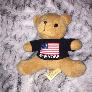 NY STUFFED BEAR (mini)