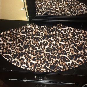 Leopard skirt