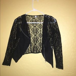 Lace cardigan