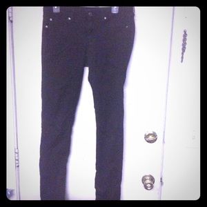 Black a.n.a. size. 6 skinny jeans