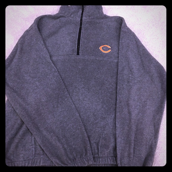Grey Chicago Bears fleece