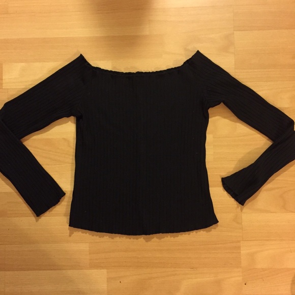 Off The Shoulder Sweater Shirt