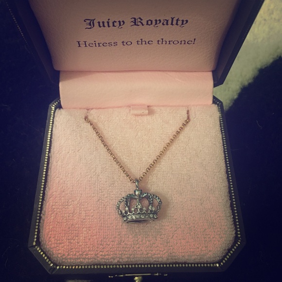Juicy Couture crown necklace - Picture 1 of 3
