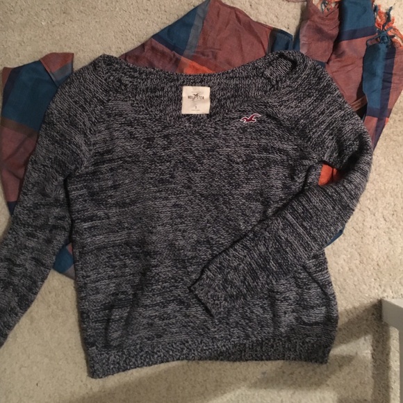 Hollister off the shoulder sweater