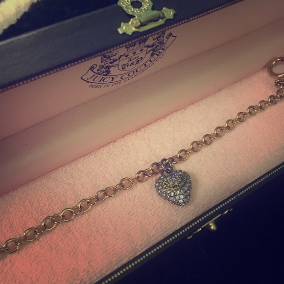 Juicy couture heart bracelet