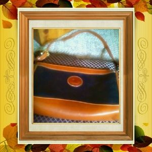 Vintage Black and Brown Dooney and Bourke