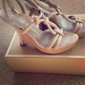 Nude sandals