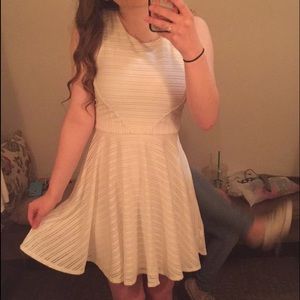White dress!