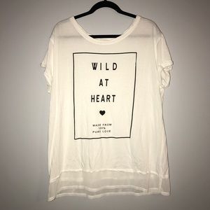 Wild at Heart tee