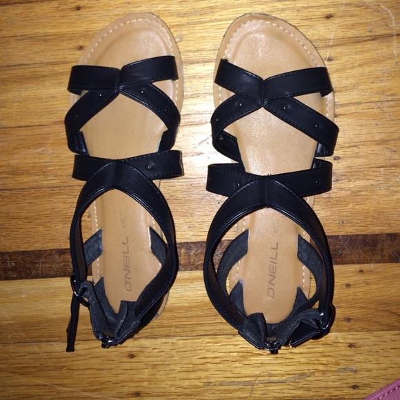 Gladiator Sandals with zipper