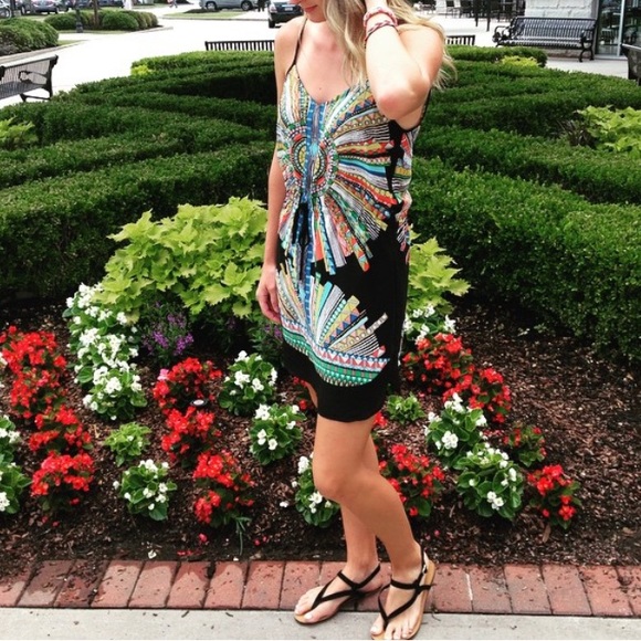 Printed GLAM dress