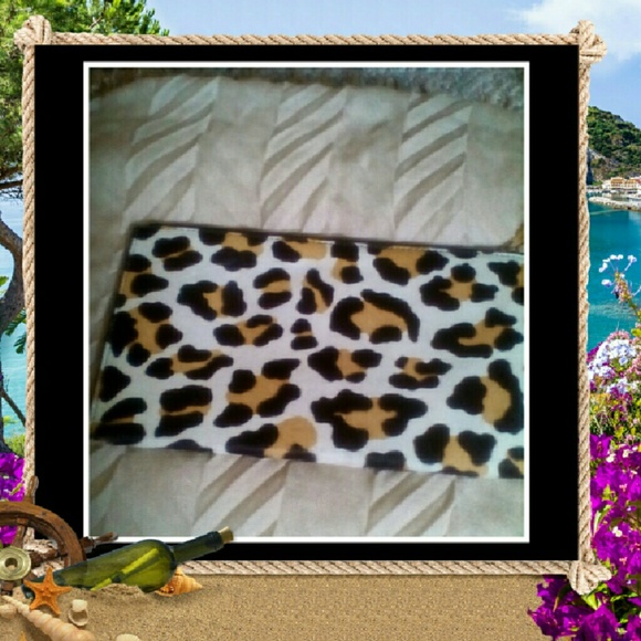 Michael Kors Leopard Print Wristlet NWOT  sale