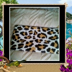 Michael Kors Leopard Print Wristlet NWOT  sale